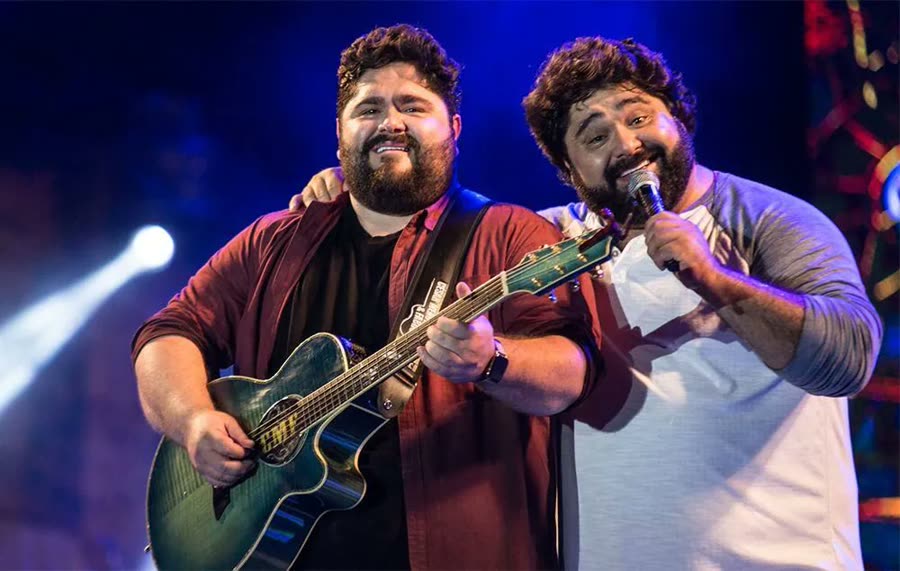 César Menotti e Fabiano em show
